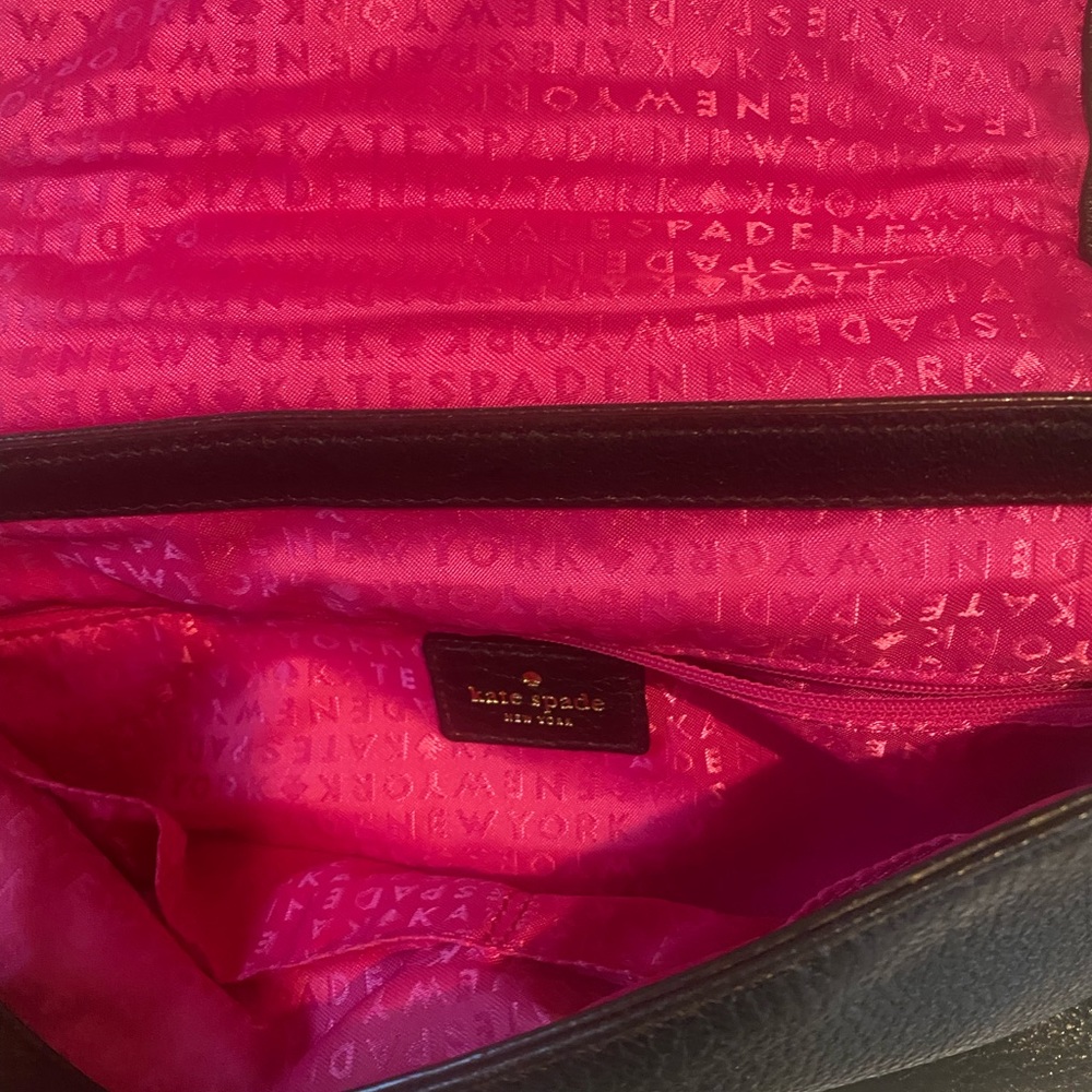 Kate Spade Quilted leather gold chain purse